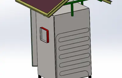 室外太阳能冷藏室