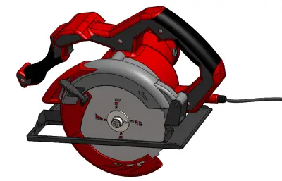 手工线锯整体+拆解结构solidworks模型