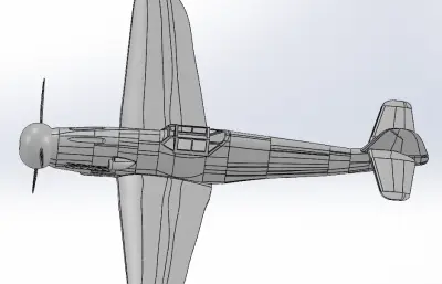 梅塞施密特 BF 109 V1飞机模型