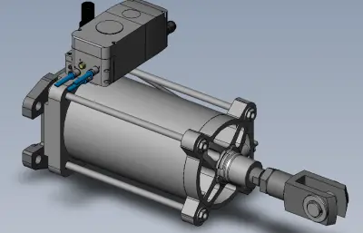 200x200线性执行器模型
