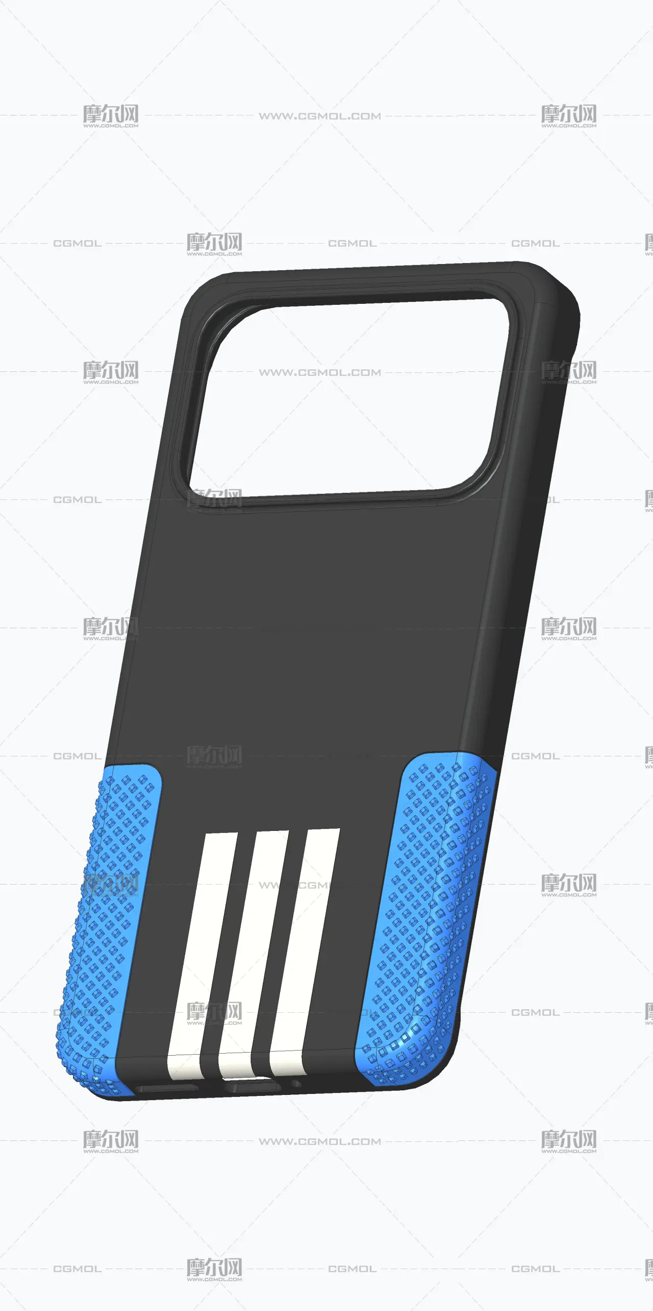 红米K90 pro max机能风手机壳stp模型