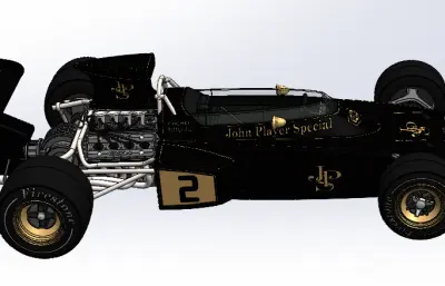Lotus 72型一级方程式赛车