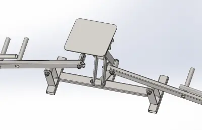 健身泵机solidworks模型