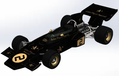 Lotus 72型一级方程式赛车