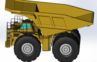 重型矿车solidworks模型