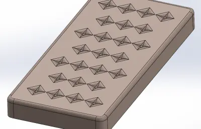 标准单人床垫