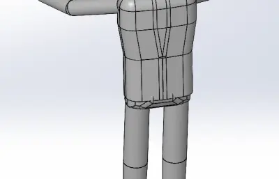 站着立式操作工作人员