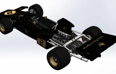 Lotus 72型一级方程式赛车