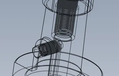 千斤顶solidworks模型