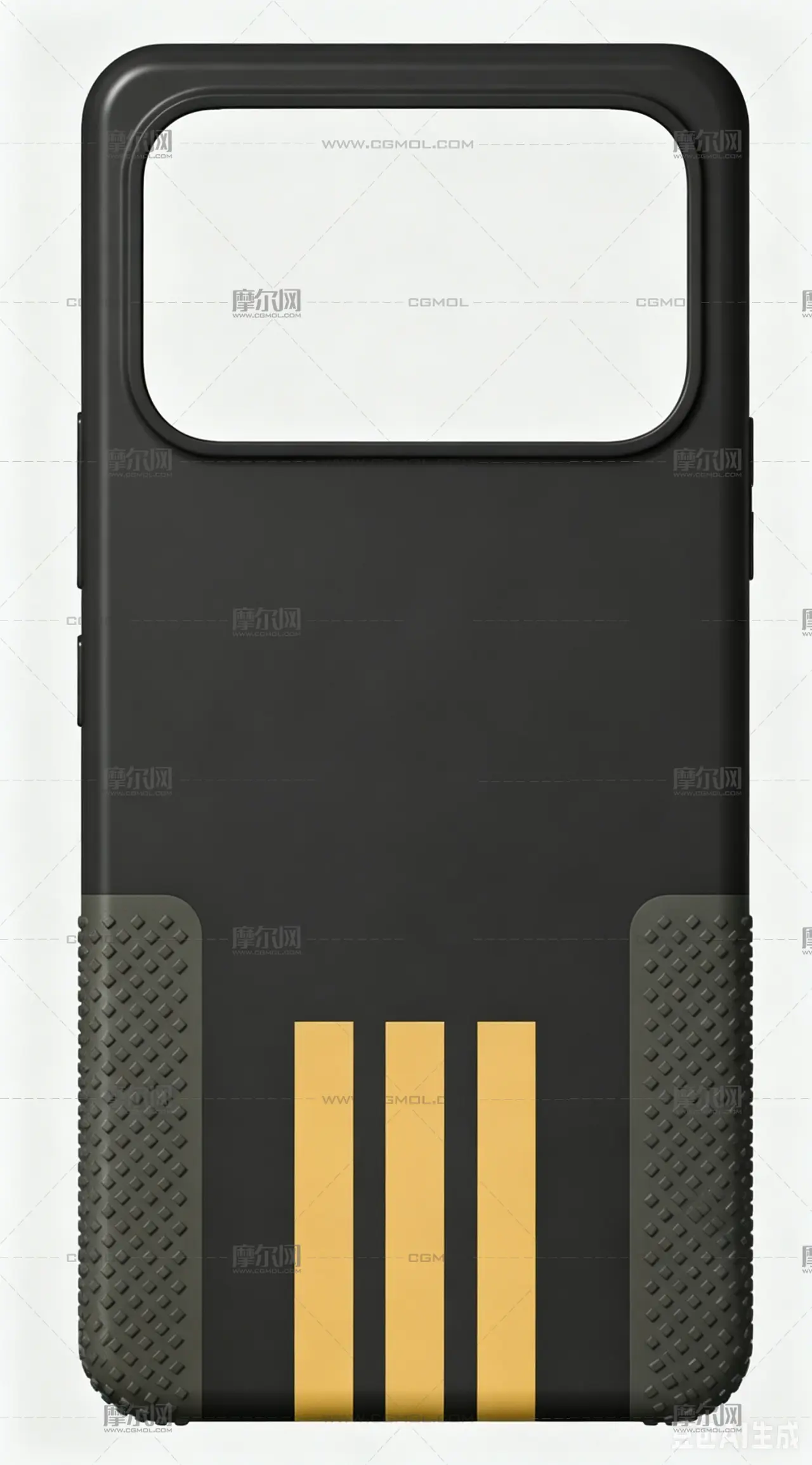 红米K90 pro max机能风手机壳stp模型