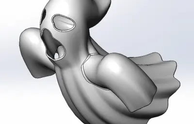 幽灵玩具solidworks模型