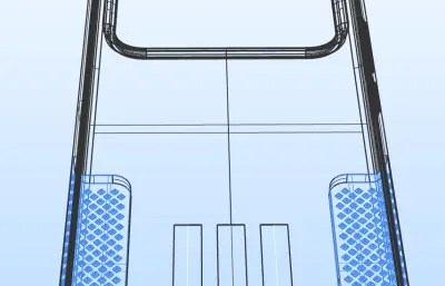 红米K90 pro max机能风手机壳stp模型
