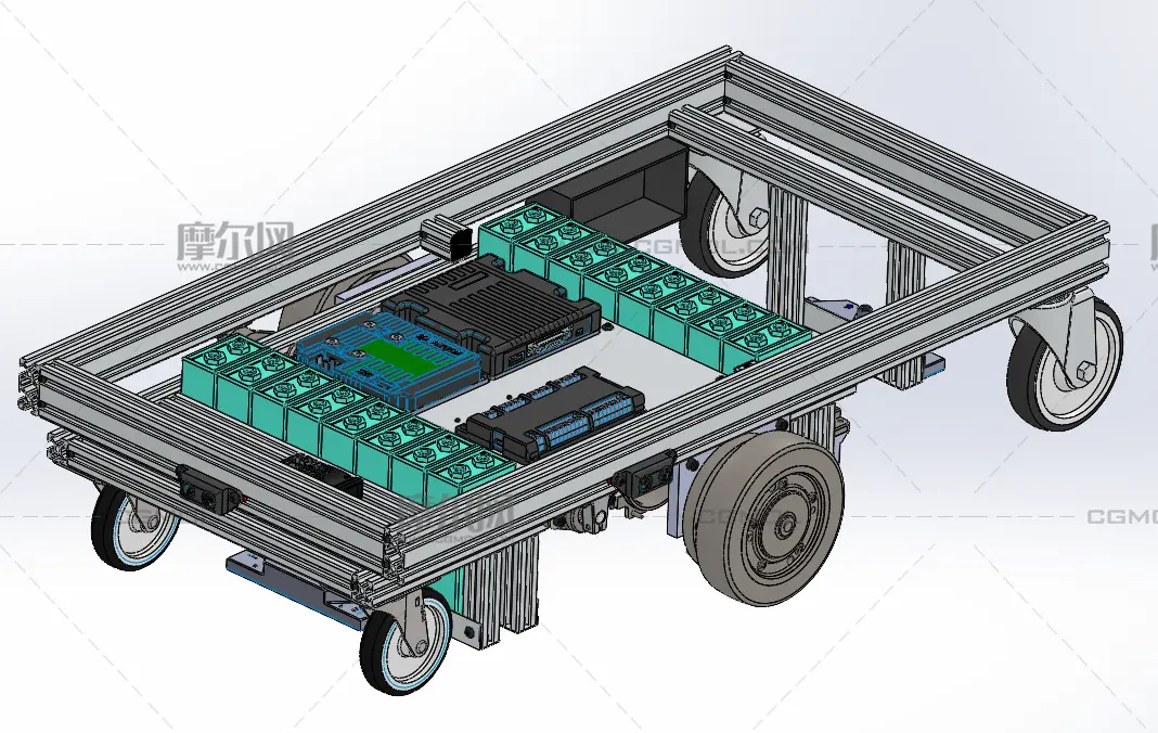 RoboNidec AVG小车结构