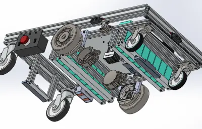 RoboNidec AVG小车结构