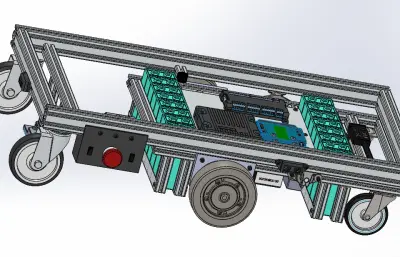 RoboNidec AVG小车结构