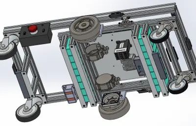 RoboNidec AVG小车结构