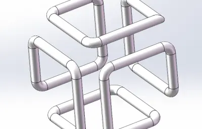 正方体管道