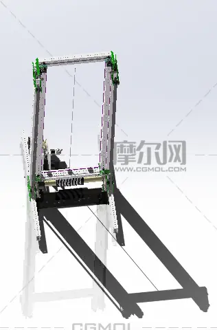 厢式电梯模型