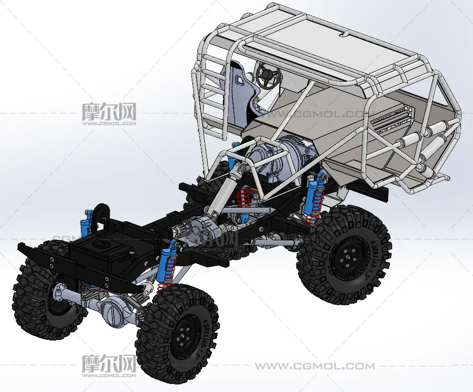 RC4WD Gelande遥控卡车结构