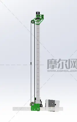 厢式电梯模型