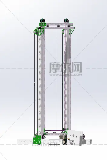 厢式电梯模型