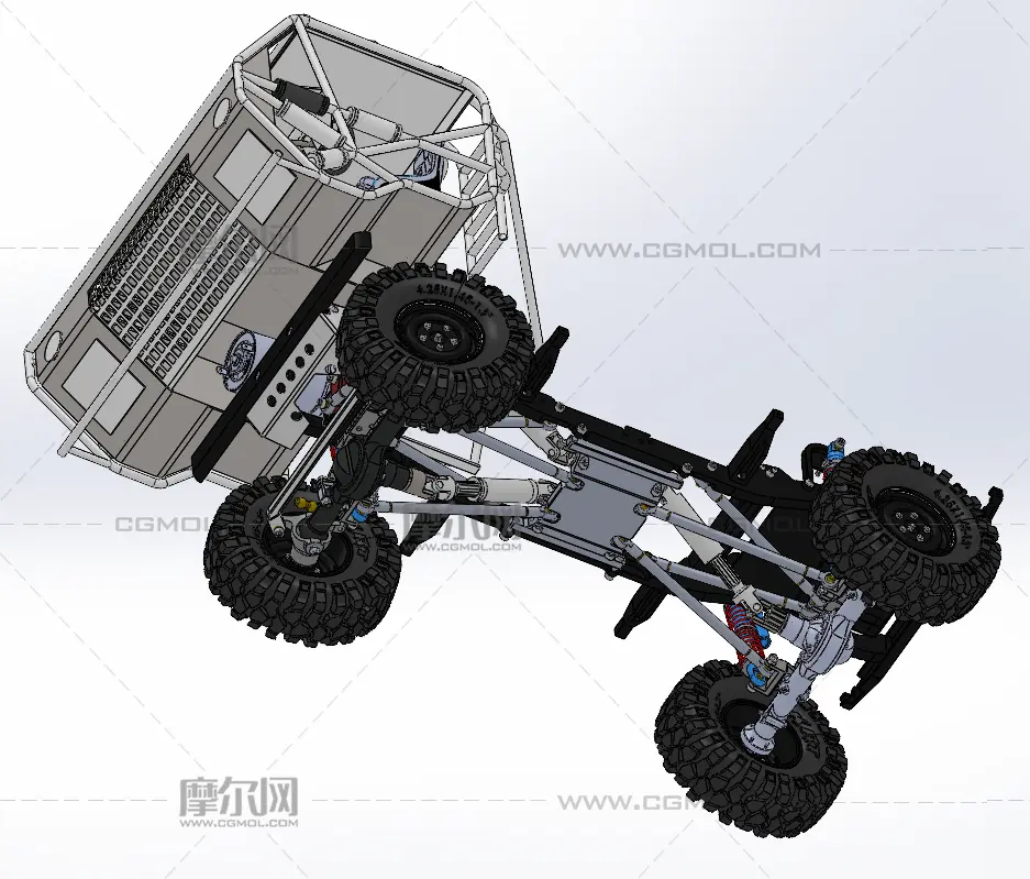 RC4WD Gelande遥控卡车结构