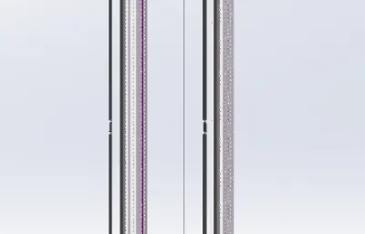 厢式电梯模型