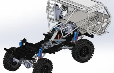 RC4WD Gelande遥控卡车结构