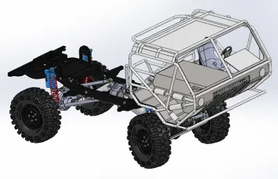 RC4WD Gelande遥控卡车结构