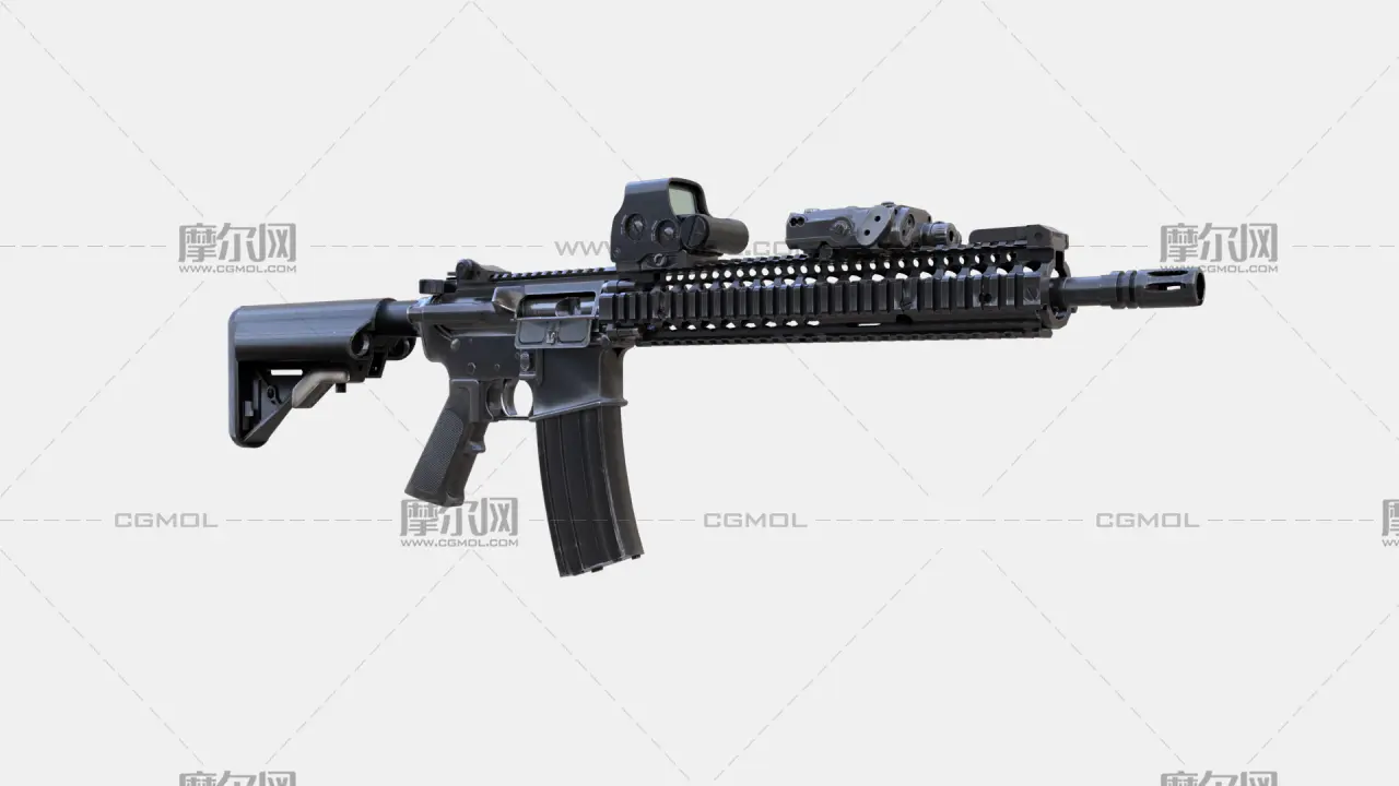 M4A1突击步枪 AR15步枪 战术步枪