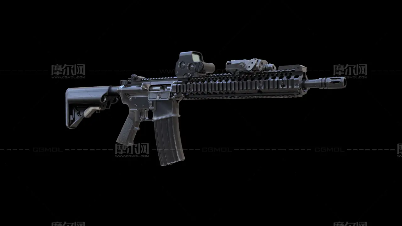 M4A1突击步枪 AR15步枪 战术步枪
