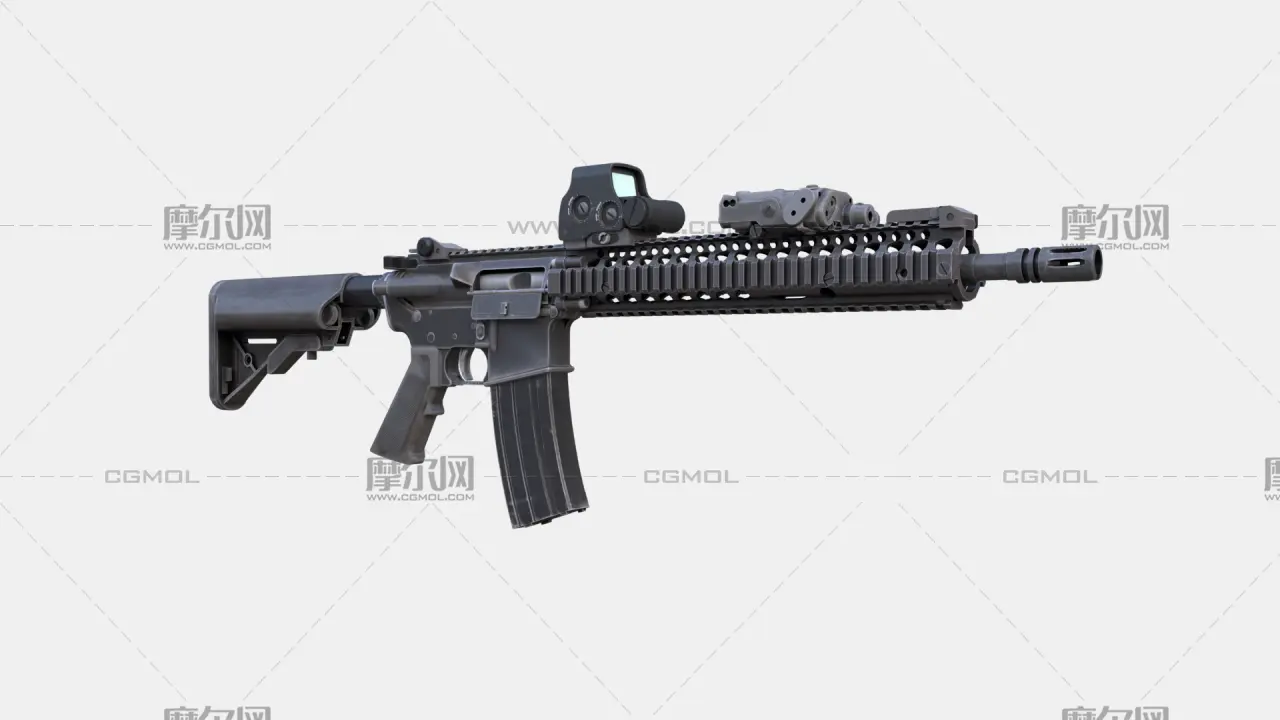 M4A1突击步枪 AR15步枪 战术步枪
