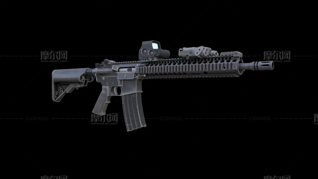 M4A1突击步枪 AR15步枪 战术步枪
