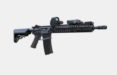 M4A1突击步枪 AR15步枪 战术步枪