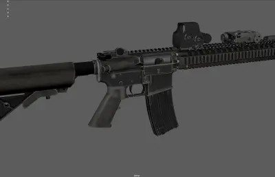 M4A1突击步枪 AR15步枪 战术步枪