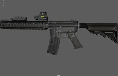 M4A1突击步枪 AR15步枪 战术步枪