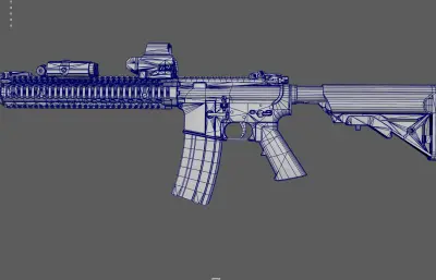 M4A1突击步枪 AR15步枪 战术步枪
