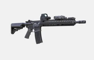 M4A1突击步枪 AR15步枪 战术步枪