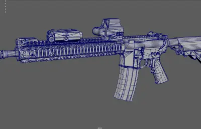 M4A1突击步枪 AR15步枪 战术步枪