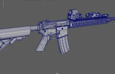 M4A1突击步枪 AR15步枪 战术步枪
