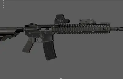 M4A1突击步枪 AR15步枪 战术步枪