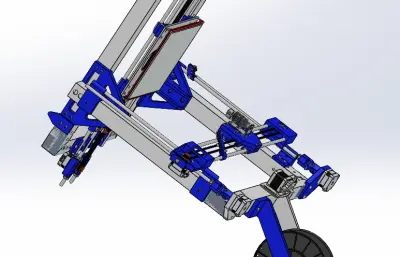 3D打印机stp模型