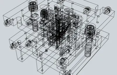 按摩椅覆盖件模具设计