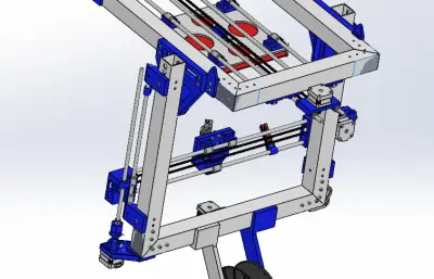 3D打印机stp模型