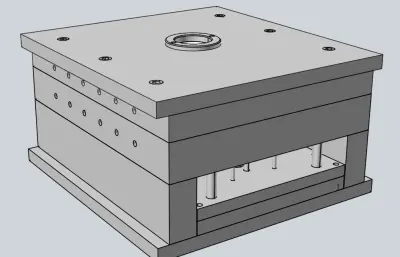 水果筐盖子模具设计