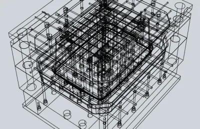 密封箱主体模具设计