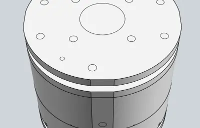 30斤水桶模具设计