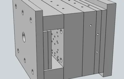 电池盖子模具设计