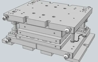 显示器外框模具设计
