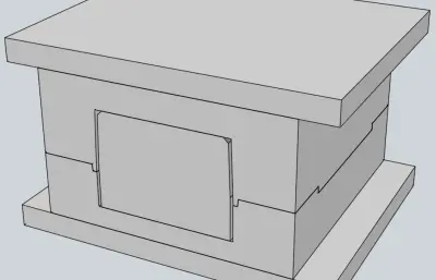 打印机部件模具设计
